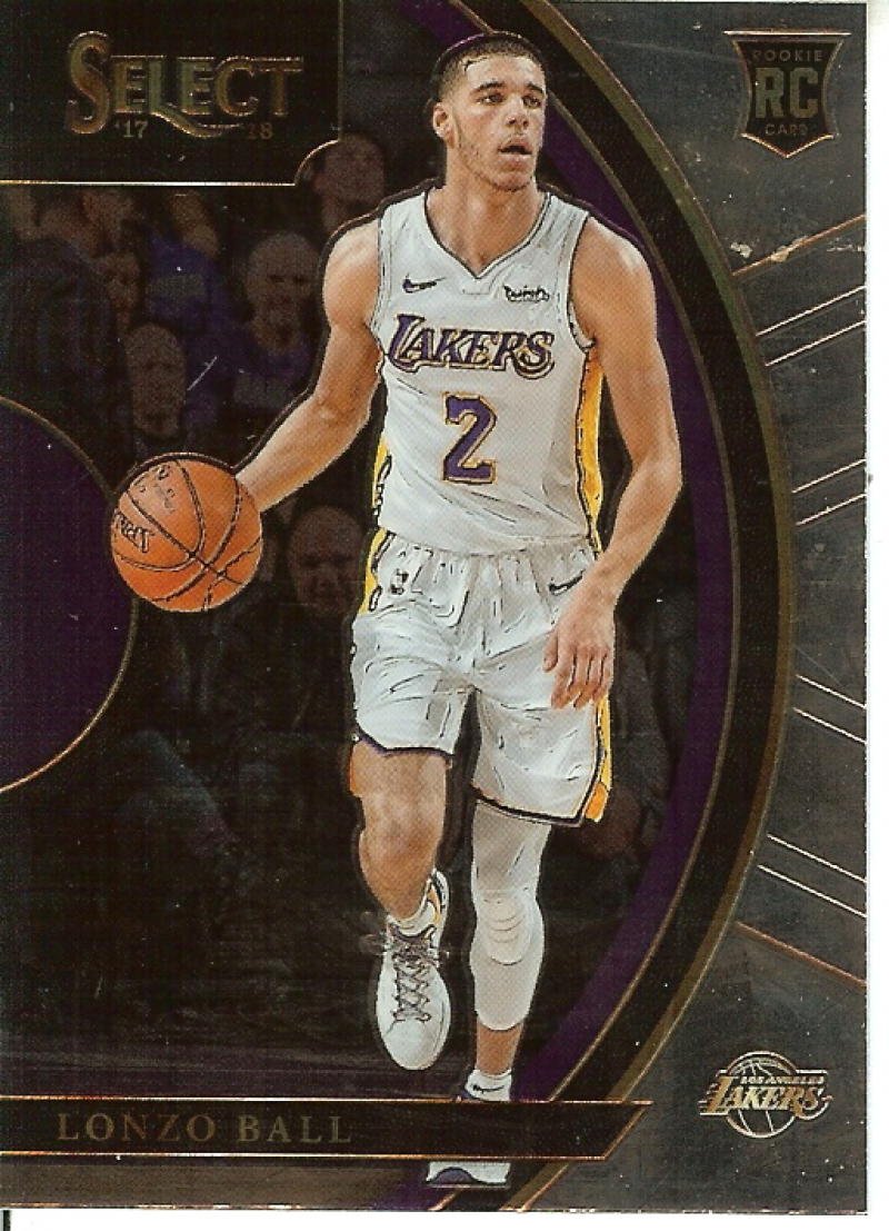 Amazon.com: 2017-18 Panini Select #28 Lonzo Ball Los Angeles